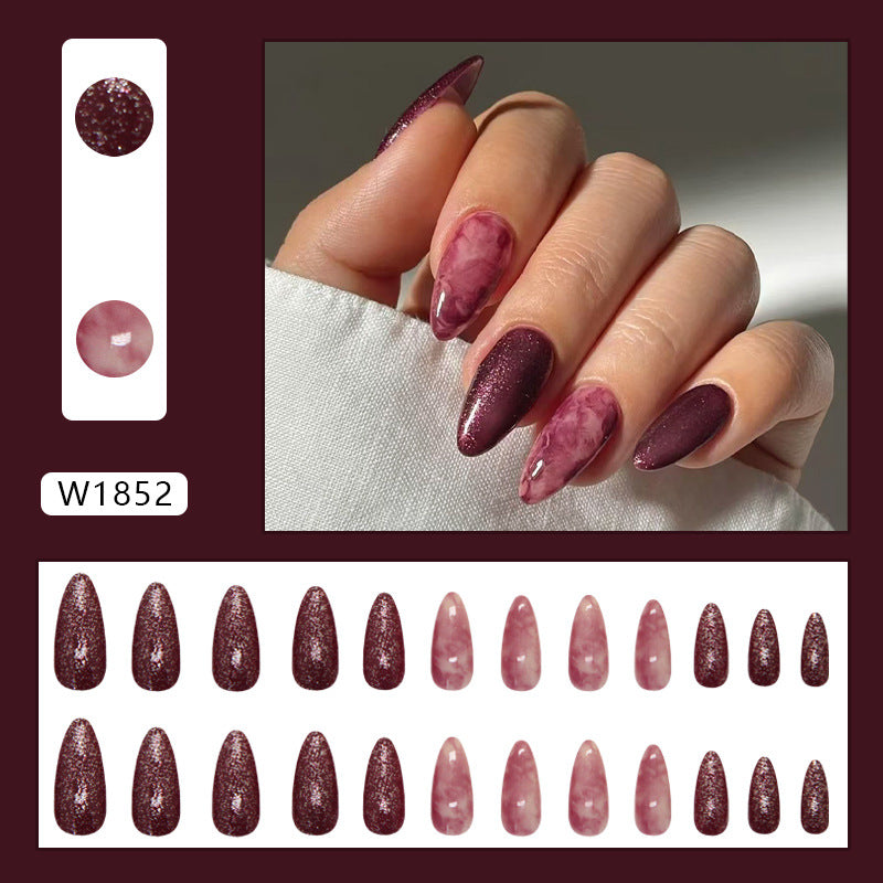 [123] 24PCS PRESS ON NAIL